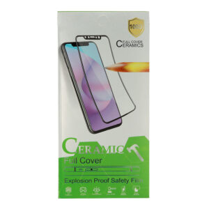 Tempered Glass HARD CERAMIC for IPHONE 12 MINI BLACK