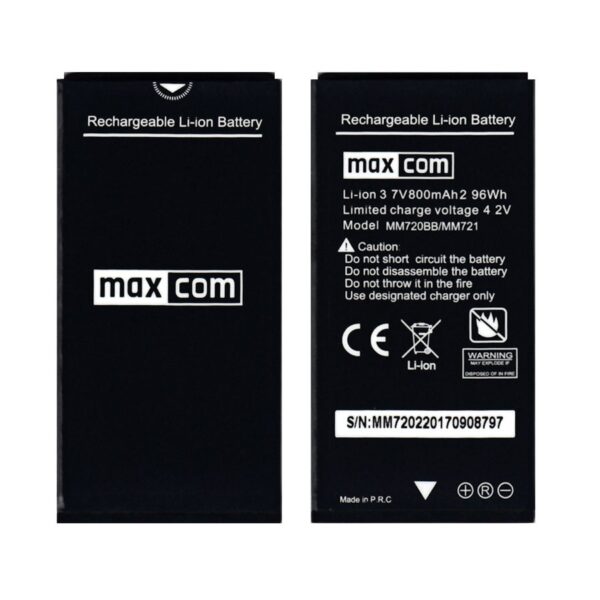 Original Battery for Maxcom MM720/MM721 - 800mAh (bulk)
