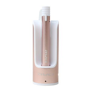 Awei Bluetooth Headset A835BL with a holder and power bank Rose gold