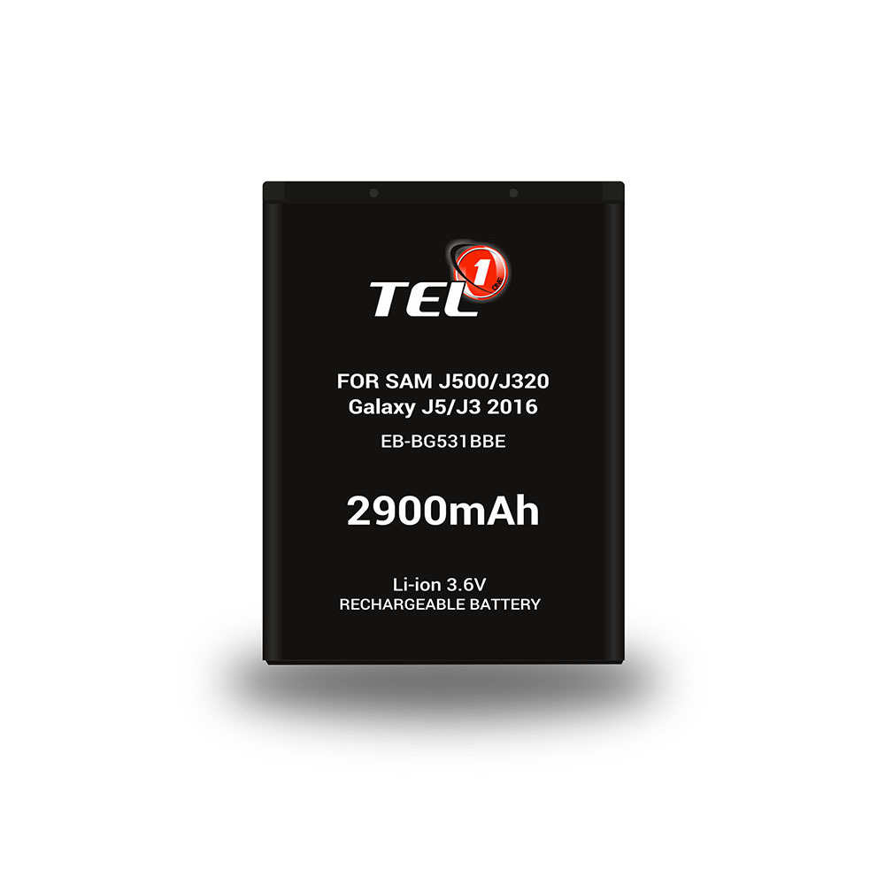 Tel1 Battery for Samsung J5/ J3 2016 (EB-BG531BBE) 2900mAh Li-ion
