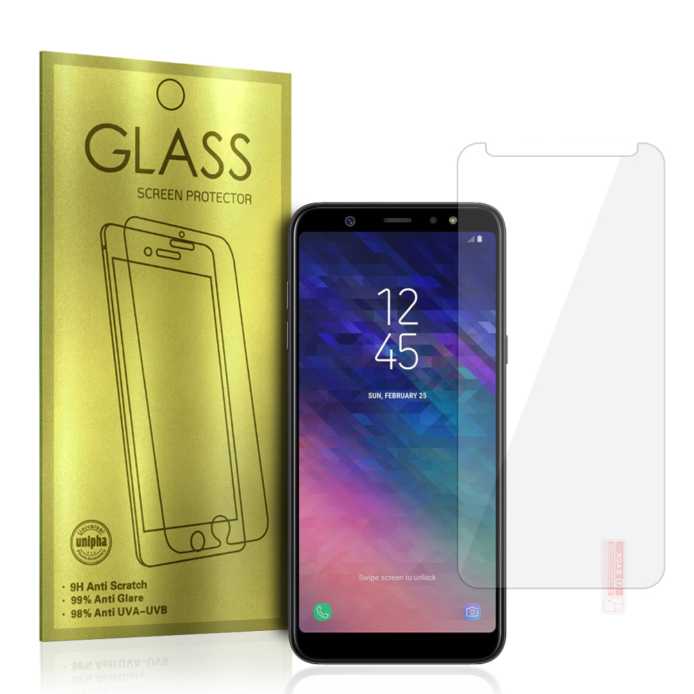 Tempered Glass Gold for SAMSUNG GALAXY A6 (2018)