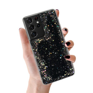 Brilliant Clear Case for Samsung Galaxy S21 Ultra Black