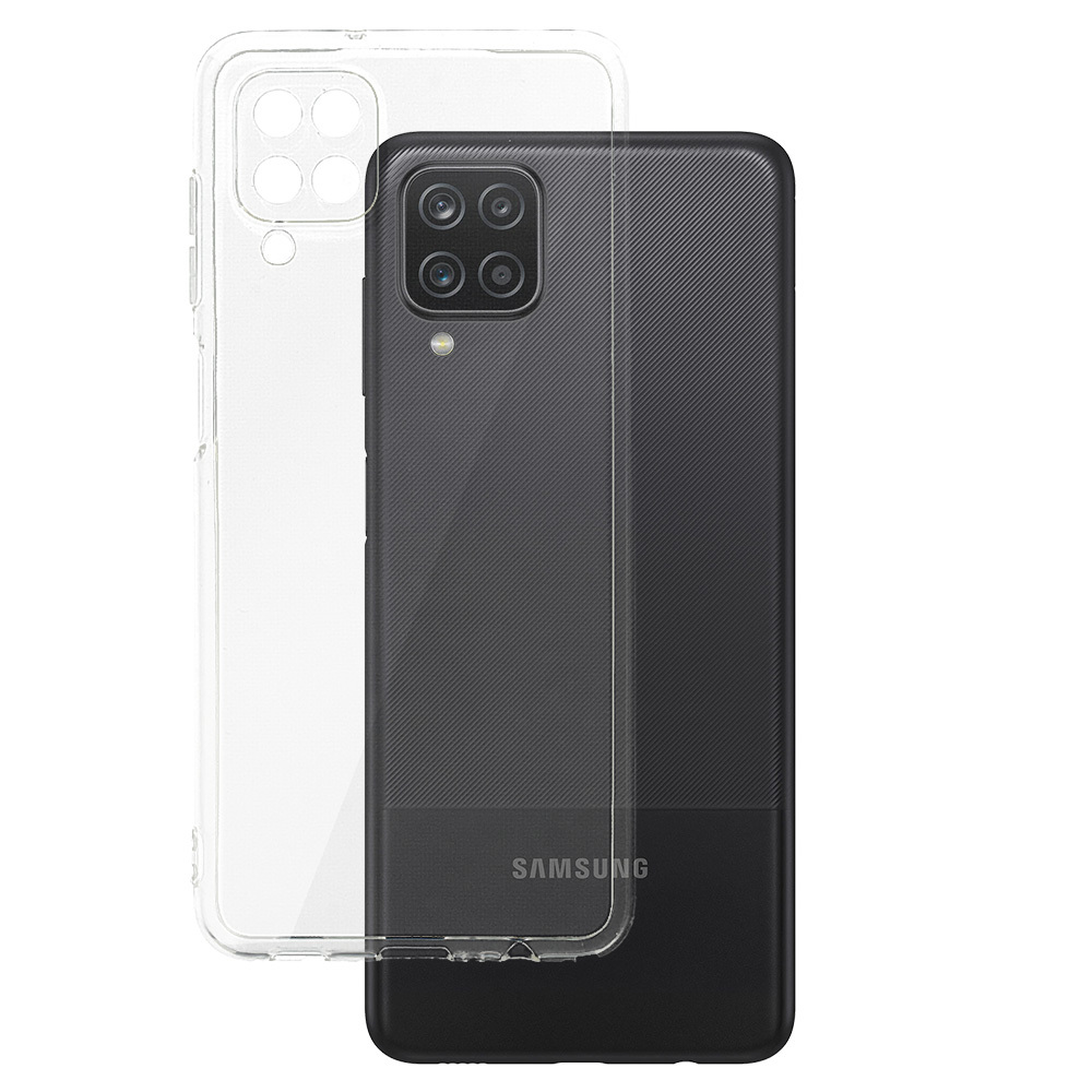 Back Case 2 mm Perfect for SAMSUNG GALAXY A12 TRANSPARENT