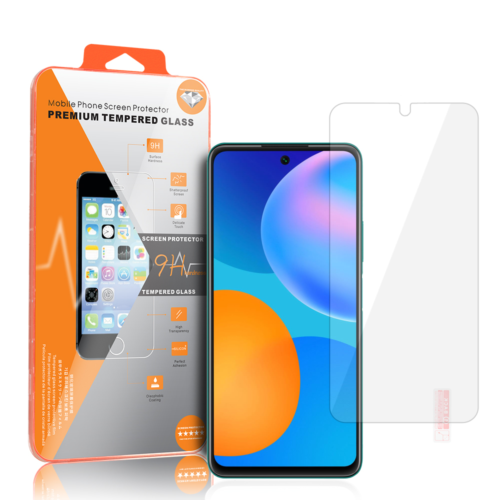 Tempered Glass Orange for HUAWEI P SMART 2021