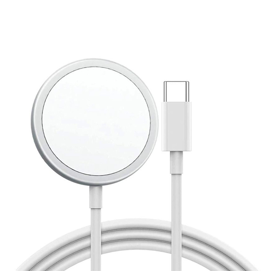 product-37032 Wireless Induction Charger QI Fast Charge 15W Iphone 14/14 Pro/14 Plus/14 Pro Max/15/15 Plus/15 Pro/15 Pro Max/16/16 Plus/16 Pro/16 Pro Max - White
