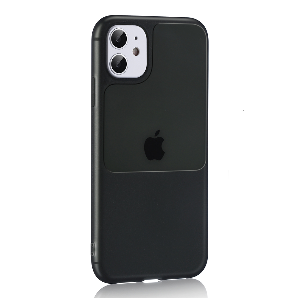 TEL PROTECT Window Case for Iphone 12 Pro Max Black