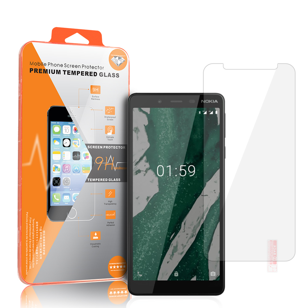 Tempered Glass Orange for NOKIA 1 PLUS