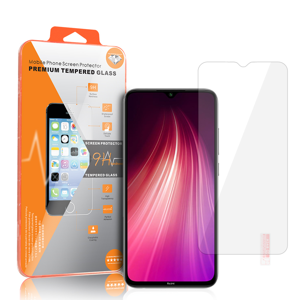 Tempered Glass Orange for XIAOMI REDMI NOTE 8T/NOTE 8 PRO/POCO M3