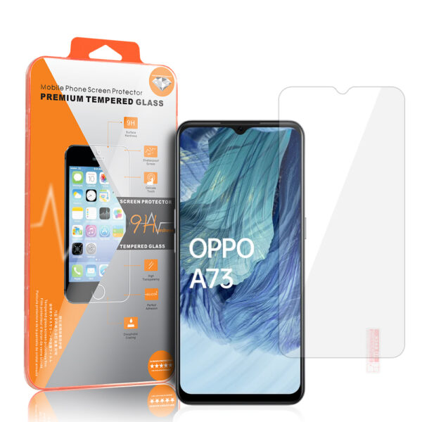 Tempered Glass Orange for OPPO A73 2020