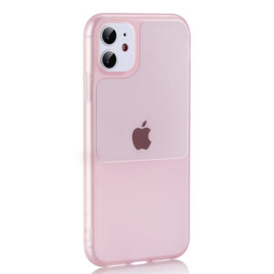 TEL PROTECT Window Case for Samsung Galaxy S21 Plus Pink