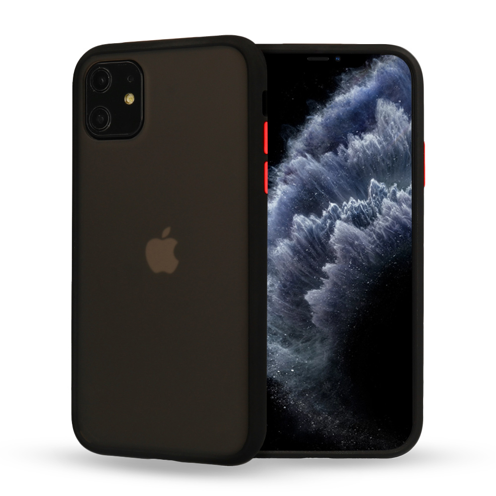 product-4090 Vennus Color Button Bumper for Xiaomi Redmi 7A Black