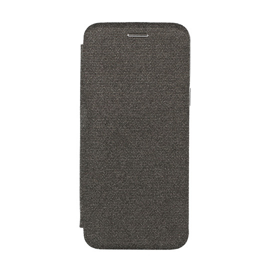 Vennus Book COTTON Case for Samsung Galaxy A6 Plus 2018 black