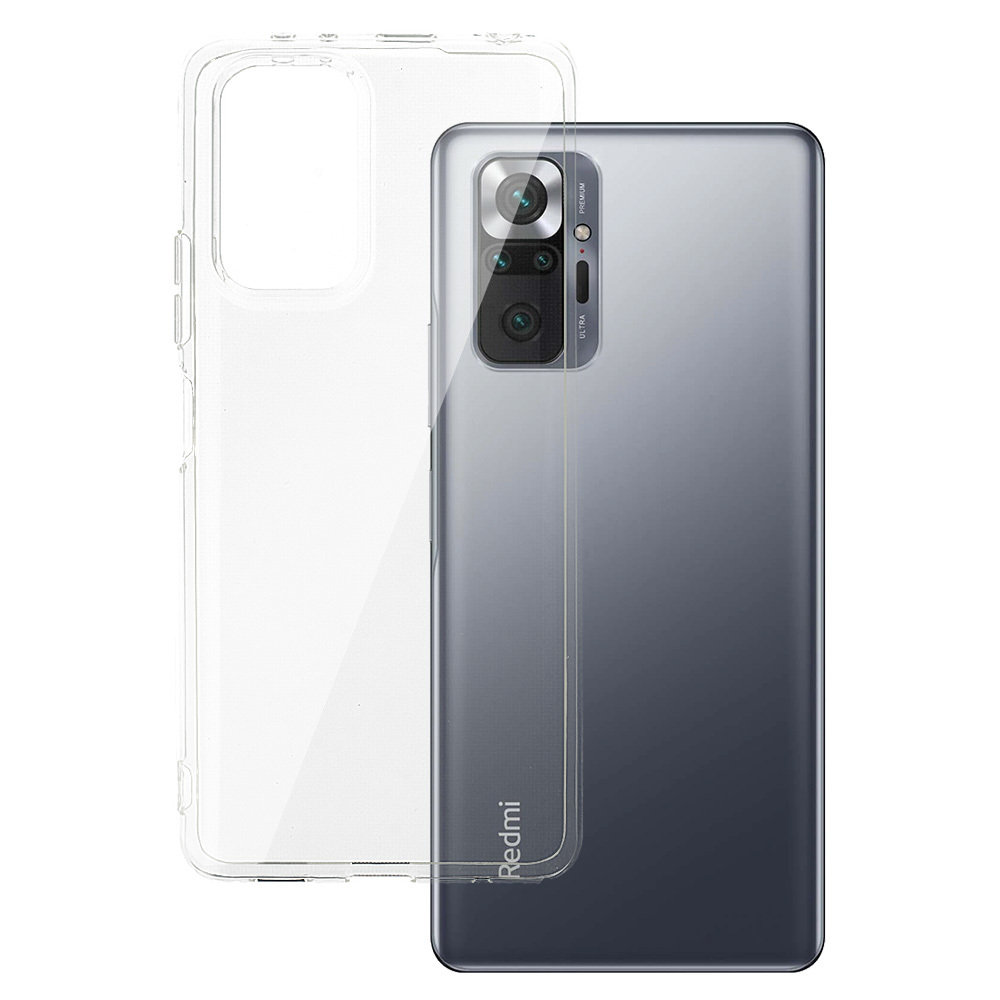 Back Case 2 mm Perfect for XIAOMI REDMI NOTE 10 PRO/NOTE 10 PRO MAX TRANSPARENT