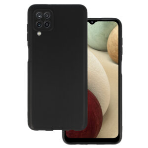 Back Case MATT for SAMSUNG GALAXY A12 Black