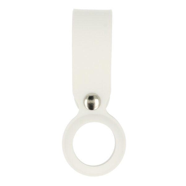 Silicone loop for Airtag white