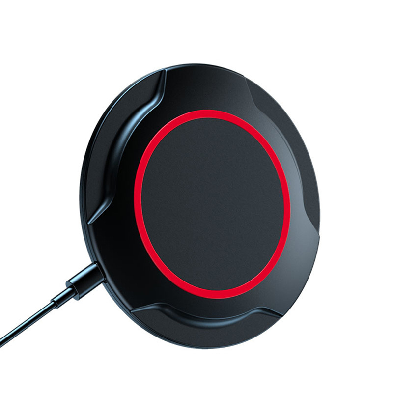 Wireless Induction Charger QI Universal Fast Charge magnetic - C02 UFO 15W Black (min.2A)