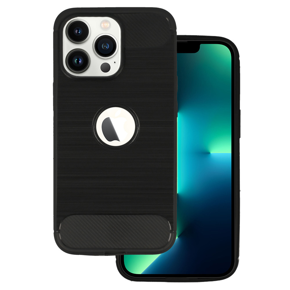 Back Case CARBON for IPHONE 13 PRO Black
