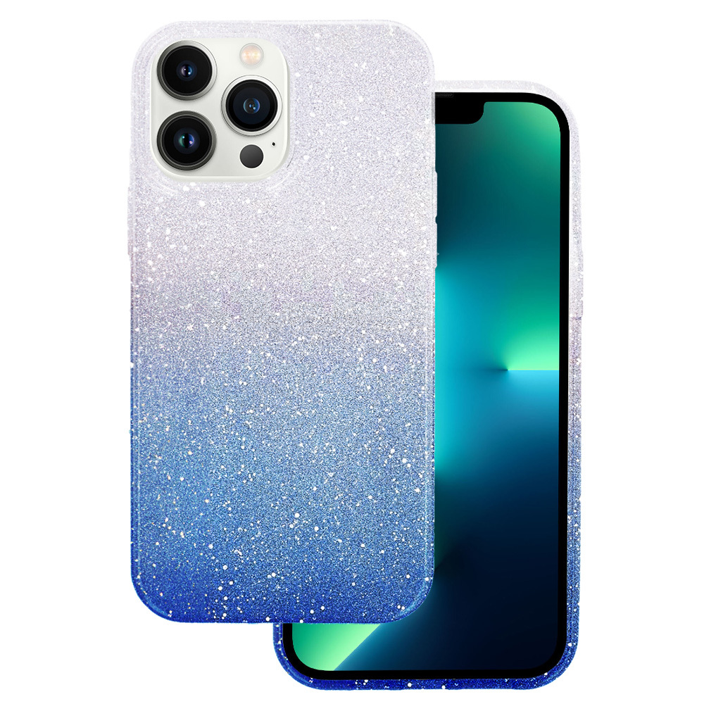 Back Case BLING for IPHONE 13 PRO MAX Blue