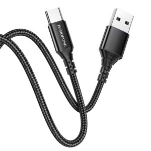 Borofone Cable BX54 Ultra Bright - USB to Type C - 3A 1 metre black