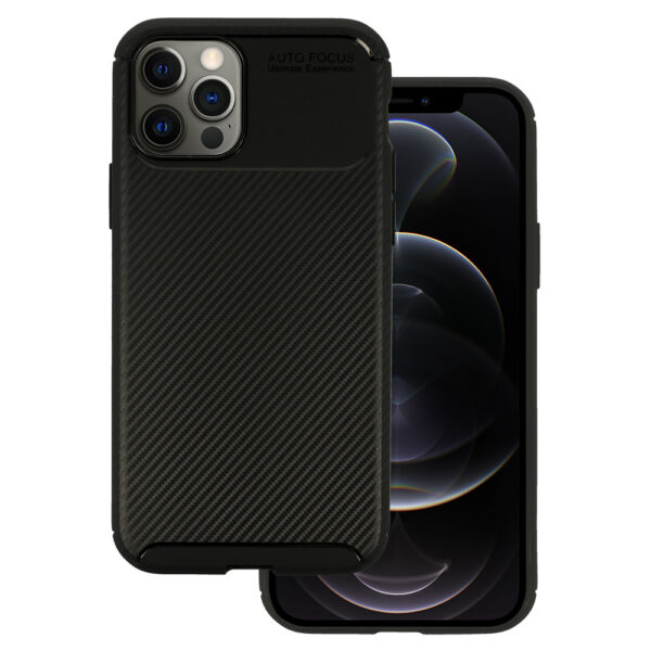 Tel Protect Carbon Elite for Iphone 12/12 Pro Black