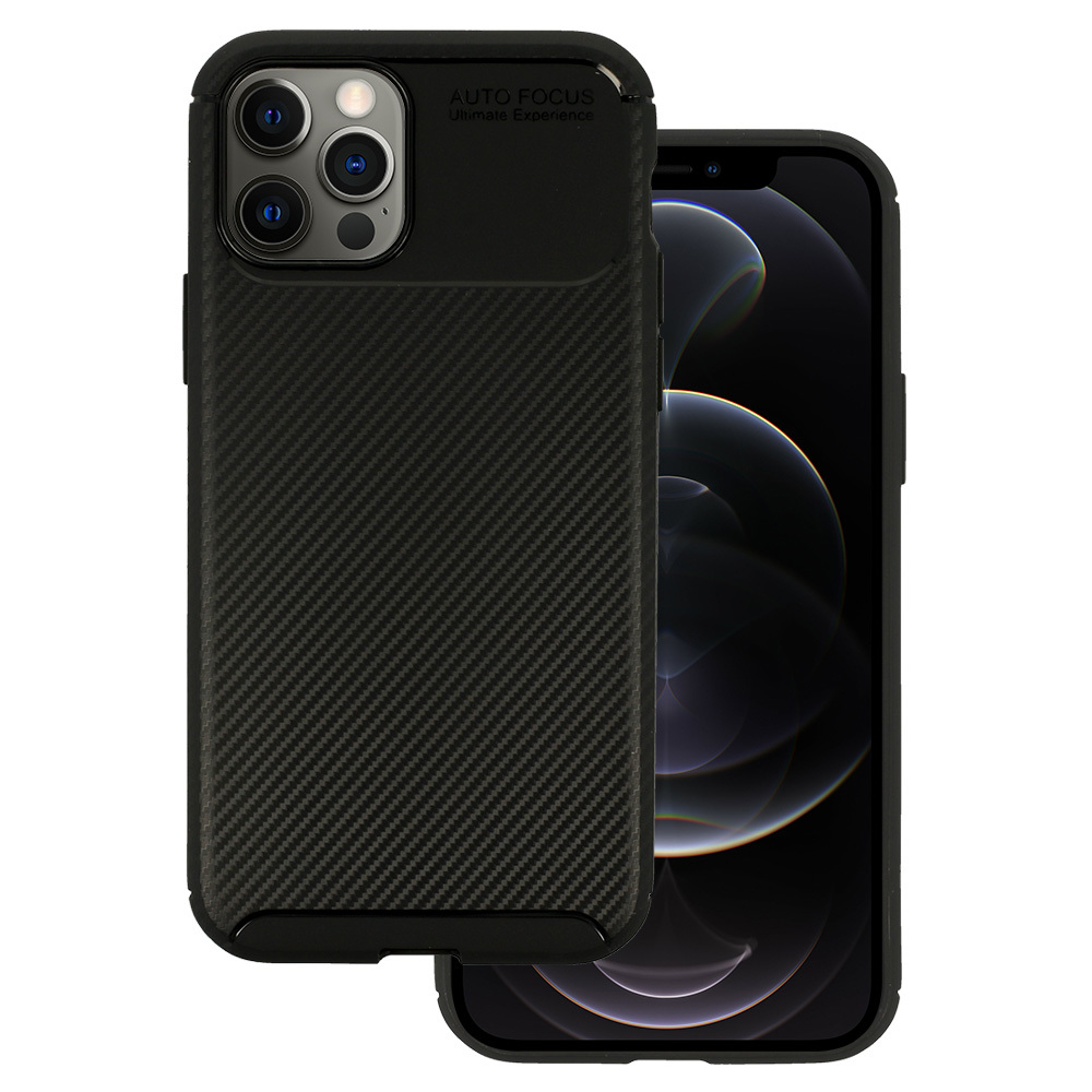 Tel Protect Carbon Elite for Iphone 12/12 Pro Black