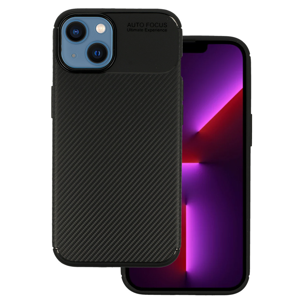 Tel Protect Carbon Elite for Iphone 13 Black