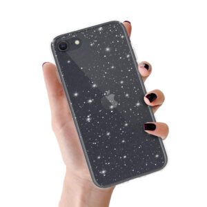 Crystal Glitter Case for Iphone 7 / 8 / SE 2020/SE 2022 Silver