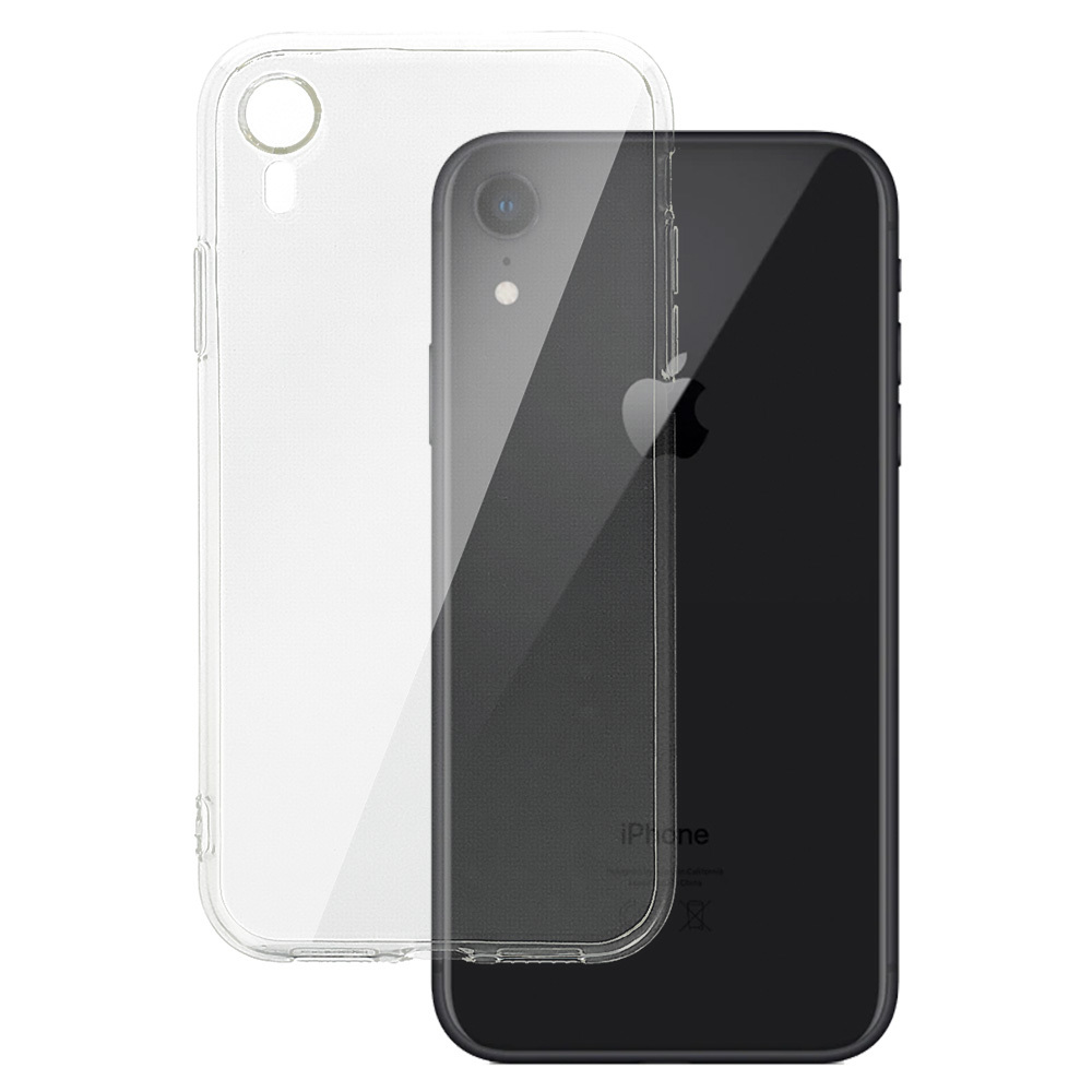 Back Case 2 mm Perfect for IPHONE XR (6,1") TRANSPARENT