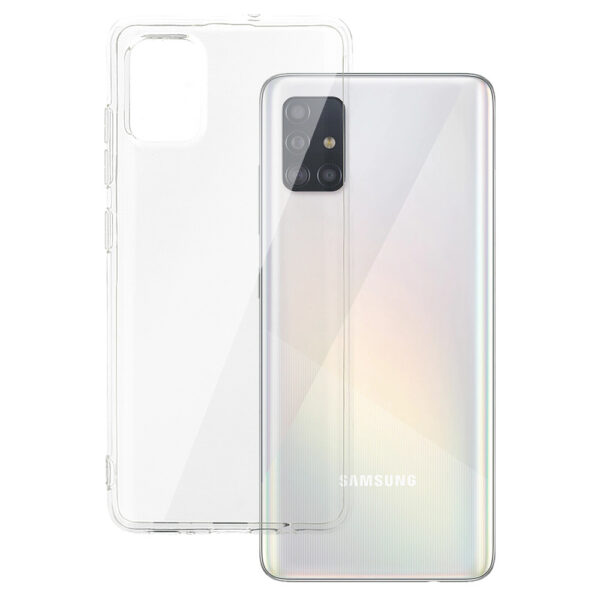 Back Case 2 mm Perfect for SAMSUNG GALAXY A51 TRANSPARENT