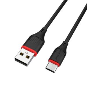 Borofone Cable BX17 Enjoy - USB to Type C - 3A 1 metre black