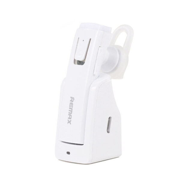 REMAX Bluetooth Headset - RB-T6C (multi-point+EDR) WHITE