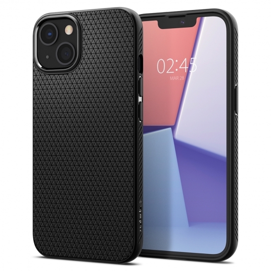 Case SPIGEN Liquid Air ACS03519 for Iphone 13 - Matte Black
