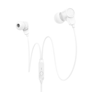 Borofone Earphones BM64 Goalant with microphone white