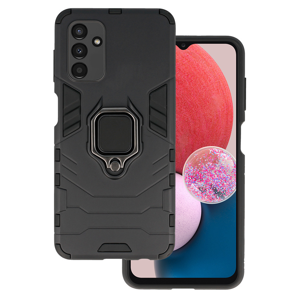 Ring Armor Case for Samsung Galaxy A13 5G/A04S Black