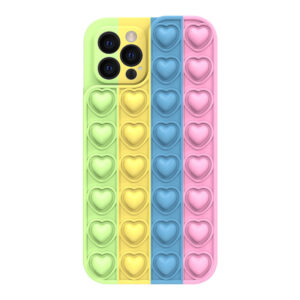Heart Pop It Case for Iphone 13 color 4