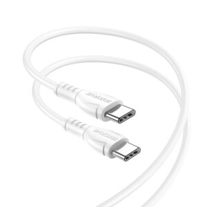 Borofone Cable BX51 Triumph - Type C to Type C - 60W 1 metre white