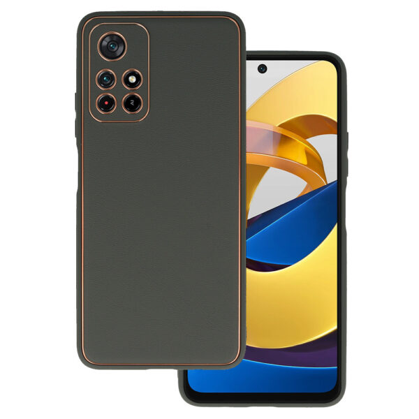 TEL PROTECT Luxury Case for Xiaomi Redmi Note 11 5G/Note 11S 5G/Poco M4 Pro 5G Graphite