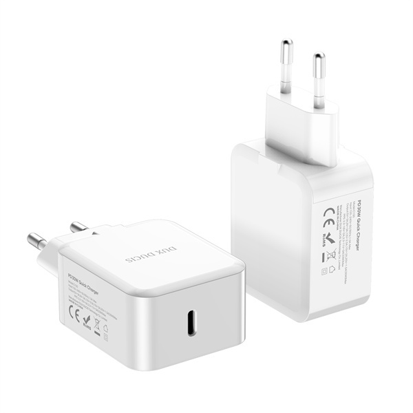 Wall charger Dux Ducis C100 - Type C - PD 30W 3A white