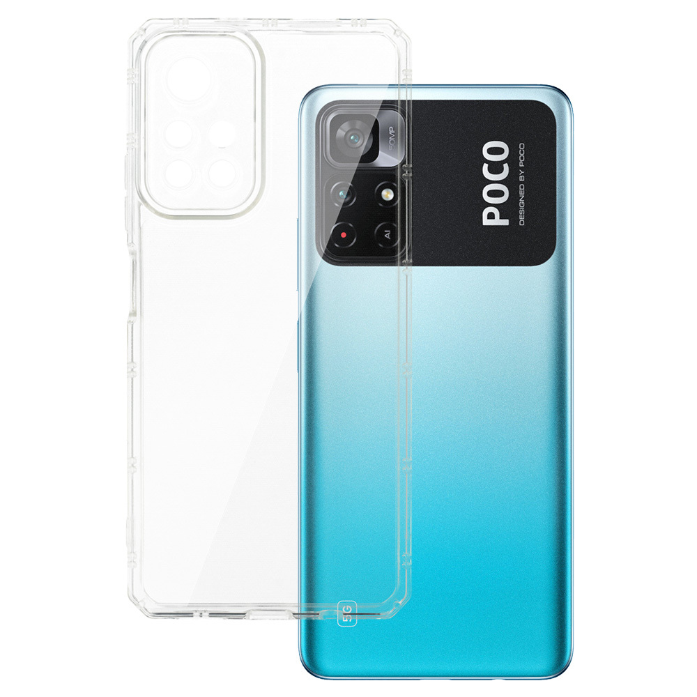 Armor Antishock Case for Xiaomi Redmi Note 11 5G/Note 11S 5G/Poco M4 Pro 5G transparent