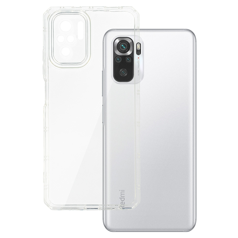 Armor Antishock Case for Xiaomi Redmi Note 10/Note 10S/Poco M5S transparent