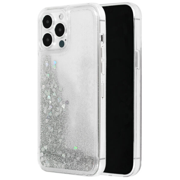 Liquid Heart Case for Iphone 11 Pro Rainbow