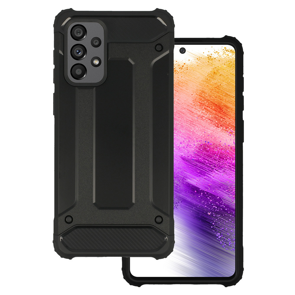 Armor Carbon Case for Samsung Galaxy A73 5G Black