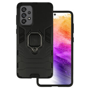 Ring Armor Case for Samsung Galaxy A73 5G Black