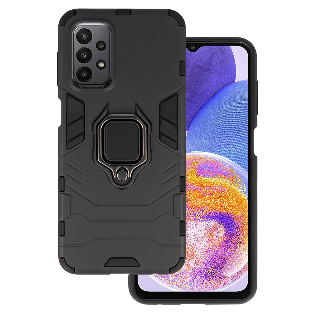 Ring Armor Case for Samsung Galaxy A23 4G/5G Black