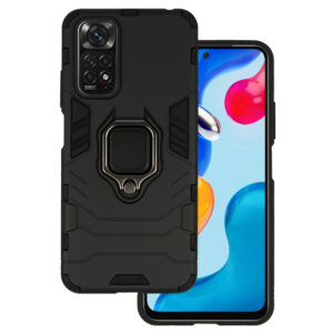 Ring Armor Case for Xiaomi Redmi Note 11/Note 11S Black