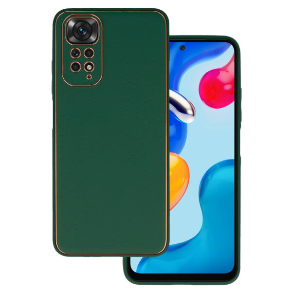 TEL PROTECT Luxury Case for Xiaomi Redmi Note 11 Pro/Note 11 Pro 5G Dark green