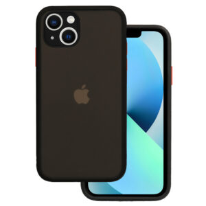 Vennus Color Button Bumper for Samsung Galaxy S22 Plus Black