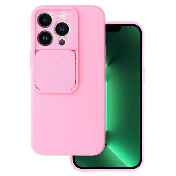 Camshield Soft for Iphone 13 Pro Light pink