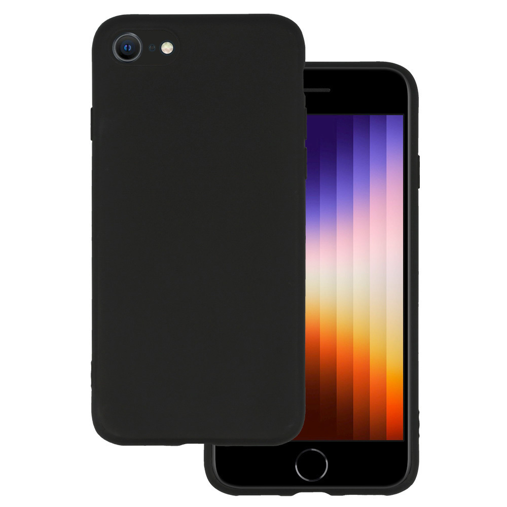 Back Case MATT for IPHONE 7 / 8 / SE 2020 / SE 2022 Black