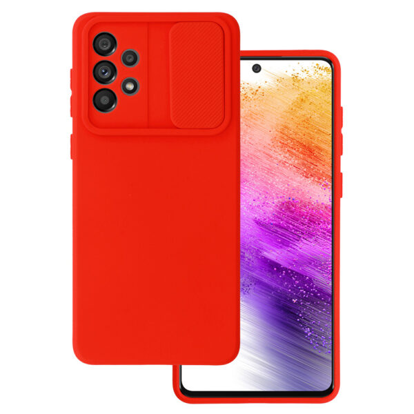 Camshield Soft for Samsung Galaxy A73 5G Red